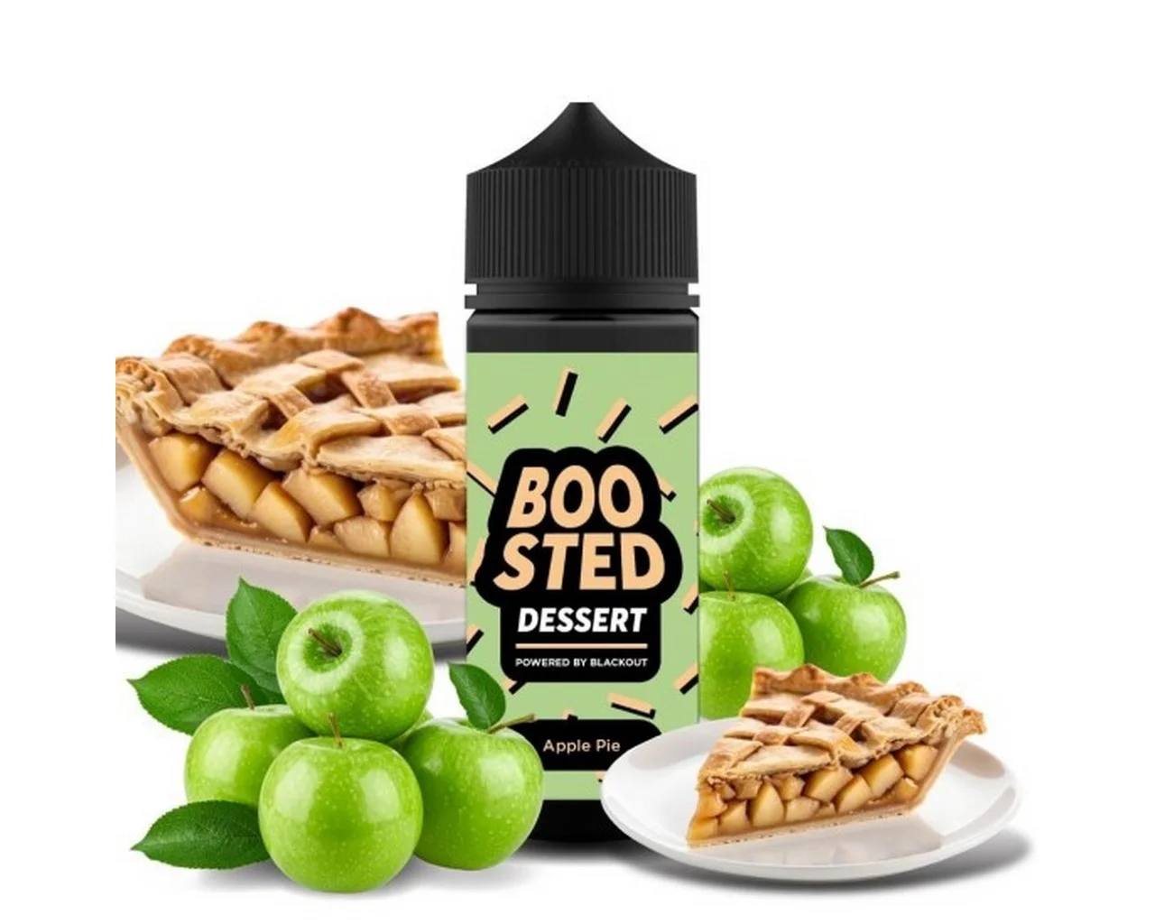 Φωτογραφία προϊόντος: Blackout FlavorShot Boosted Dessert Apple Pie 10ml/120ml