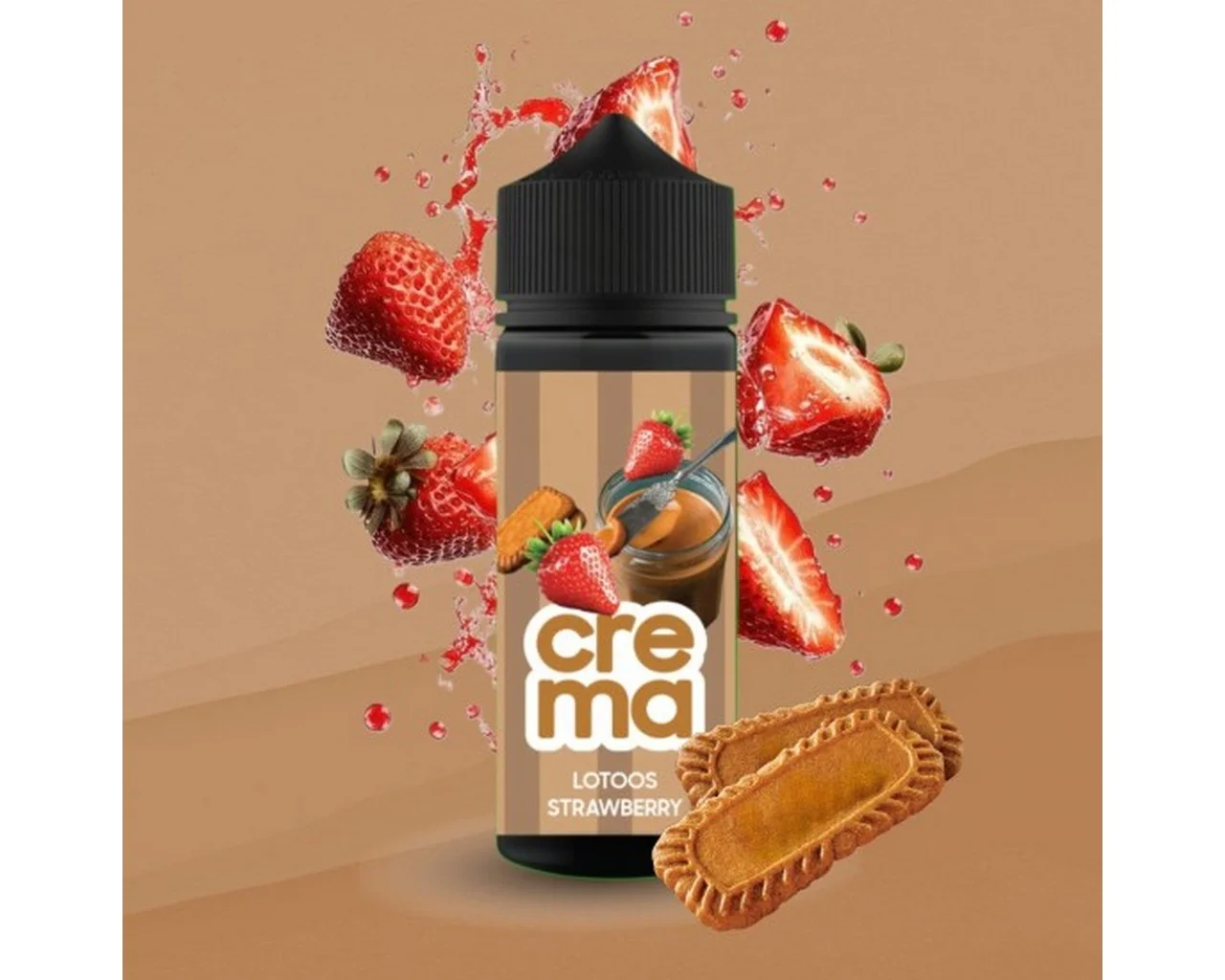 Φωτογραφία προϊόντος: Blackout FlavorShot Crema Lotoos Strawberry 24ml/120ml