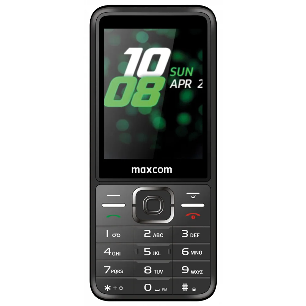 Φωτογραφία προϊόντος: Maxcom MM244 SE 2.8" με Bluetooth, Ραδιόφωνο, Κάμερα, Φακό και Μεγάλα Γράμματα, Γκρι