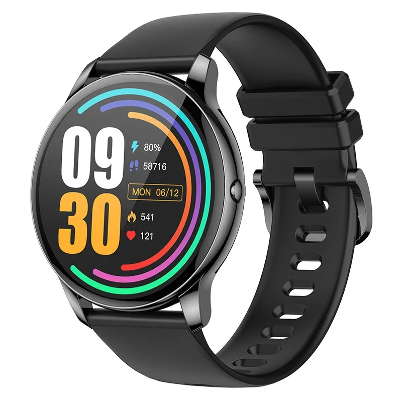 Φωτογραφία προϊόντος: Smartwatch Hoco Y10 AMOLED Οθόνη 1.3" 3ATM 230mAh V5.0 Silicon Band Γκρι