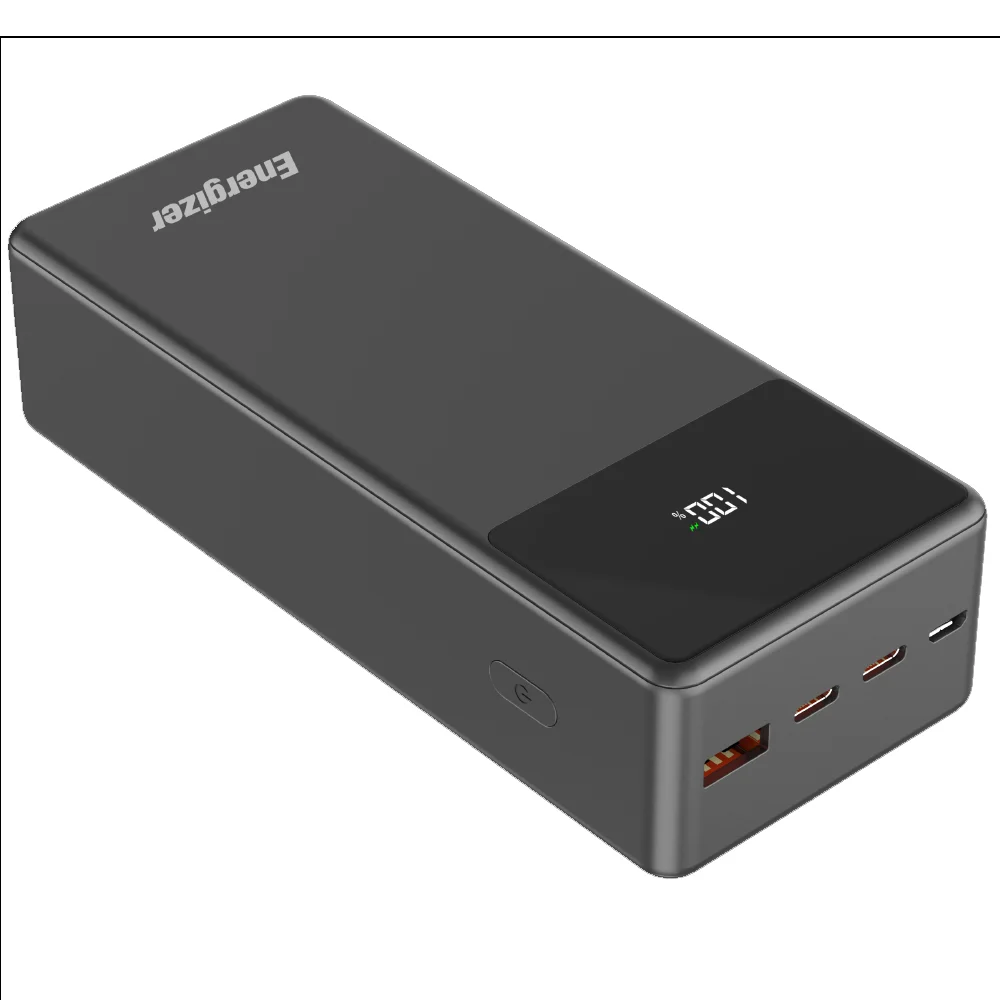 Φωτογραφία προϊόντος: Power Bank Energizer UE27062PQ 27000mAh PD65W Fast Charge με 2xUSB-C 1xUSB-A 1xMicroUSB και LED Ένδειξη Μπαταρίας Μαύρο