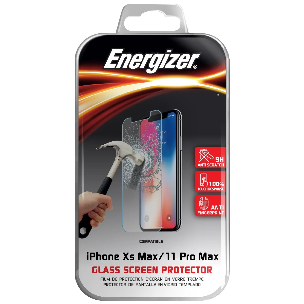 Φωτογραφία προϊόντος: Tempered Glass Energizer 0.33mm για Apple iPhone Xs Max / 11 Pro Max