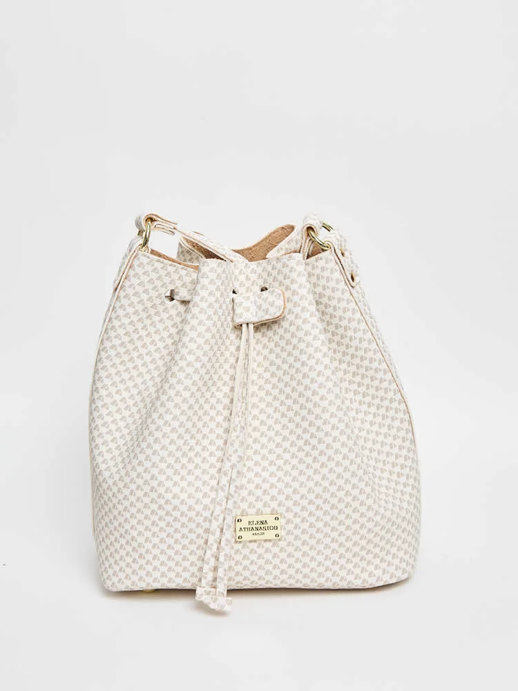 Φωτογραφία προϊόντος: Cube pouch cream ELENA ATHANASIOU