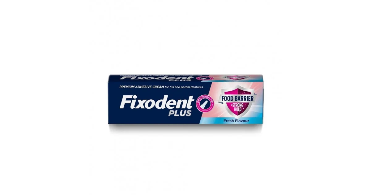Φωτογραφία προϊόντος: Fixodent Στερεωτική Κρέμα Τεχνητής Οδοντοστοιχίας 40gr