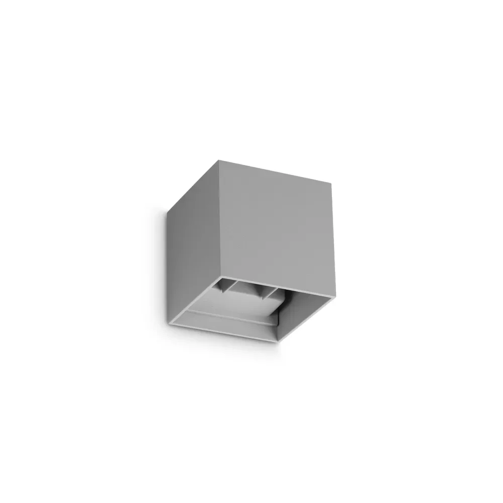 Φωτογραφία προϊόντος: Ideal lux LED Επιτοίχιο Atom AP D10 Γκρι 12W 4000K Γκρί