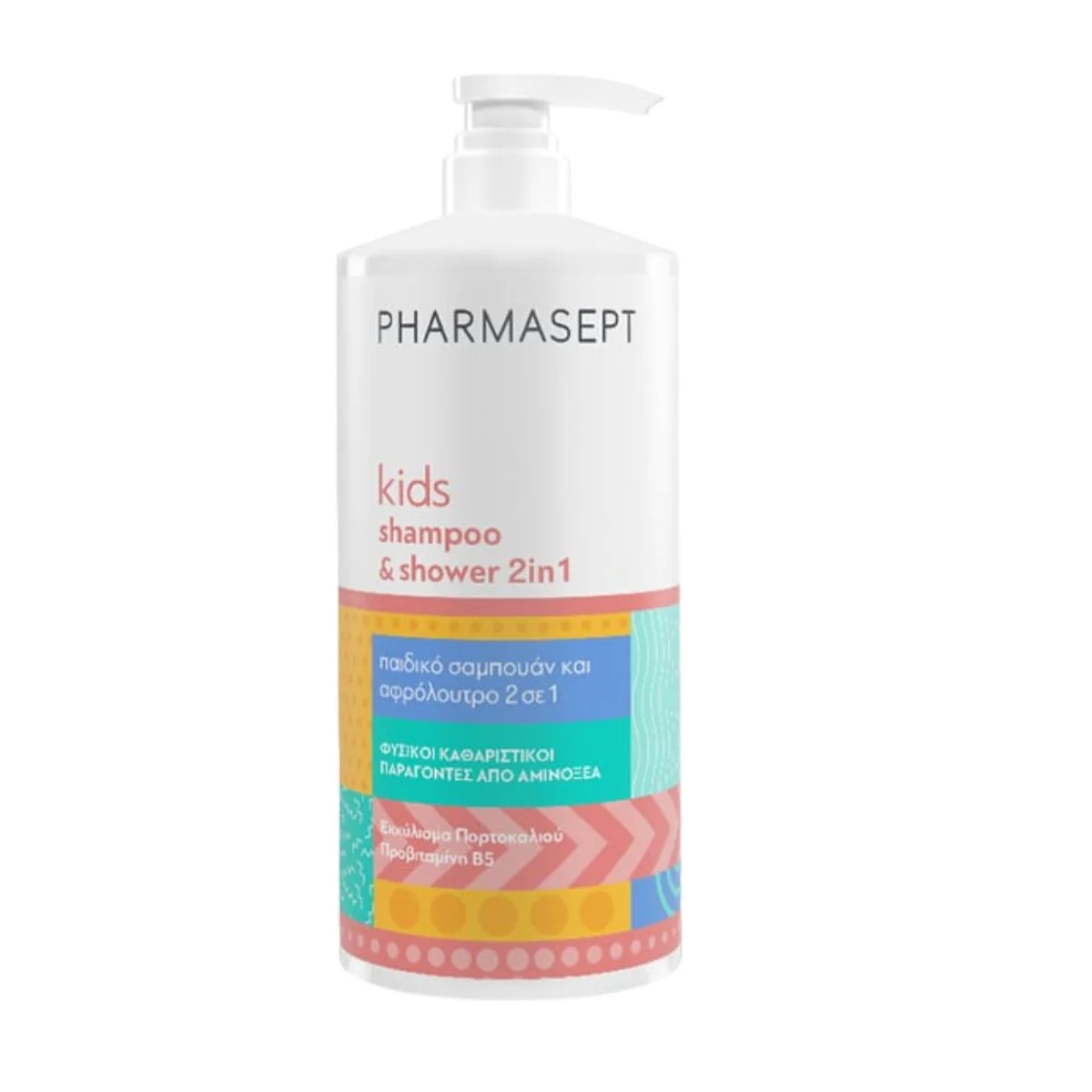 Φωτογραφία προϊόντος: Pharmasept,Pharmasept Kids Pharmasept Kids Σαμπουάν & Αφρόλουτρο 2σε1 1lt