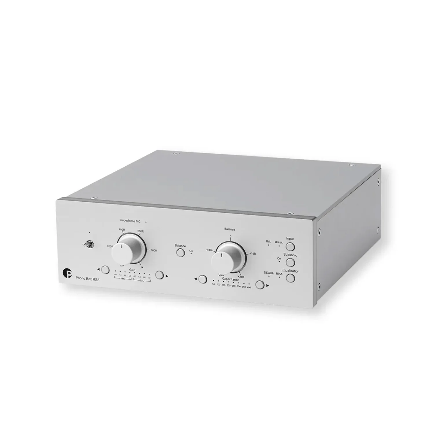 Φωτογραφία προϊόντος: Pro-Ject Audio Phono Box RS2 | MM/MC Balanced Προενισχυτής Πικάπ Silver