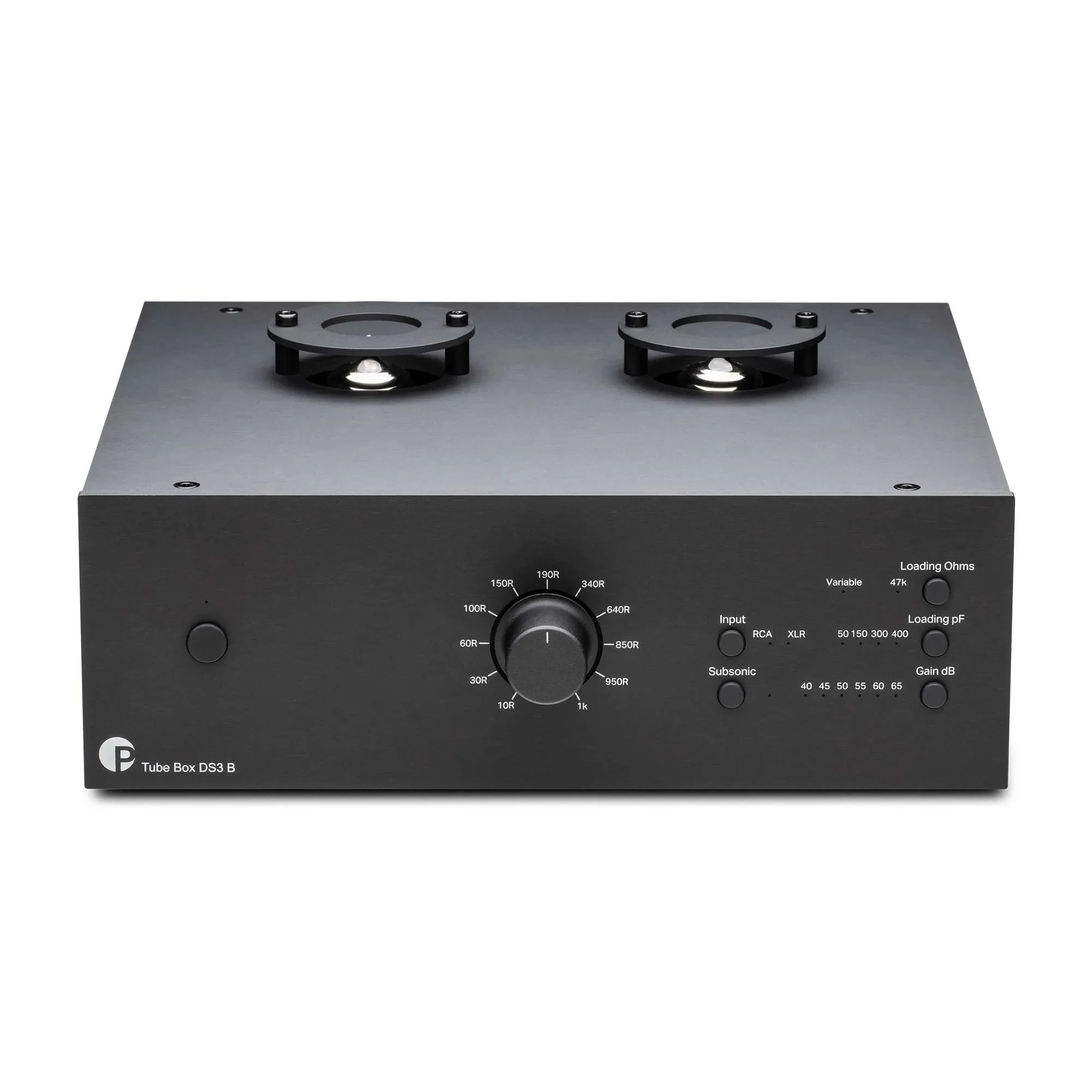 Φωτογραφία προϊόντος: Pro-Ject Audio Tube Box DS3 B | MM/MC Λαμπάτος Προενισχυτής Πικάπ Black