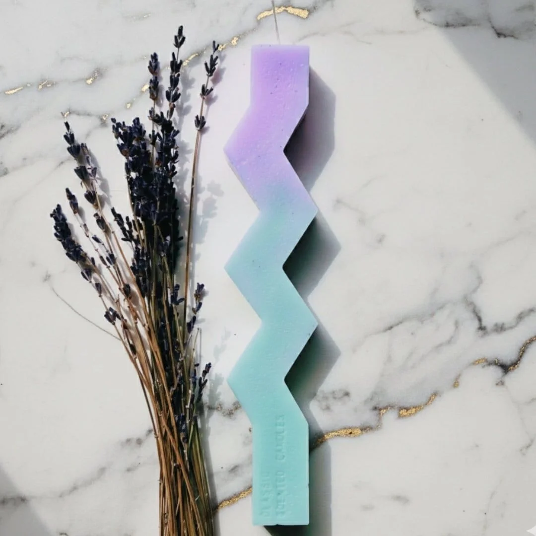 Φωτογραφία προϊόντος: Luxury Candles, Χειροποίητο 060111M Luxury Candles Χειροποίητη αρωματική λαμπάδα Mermaid 24εκ