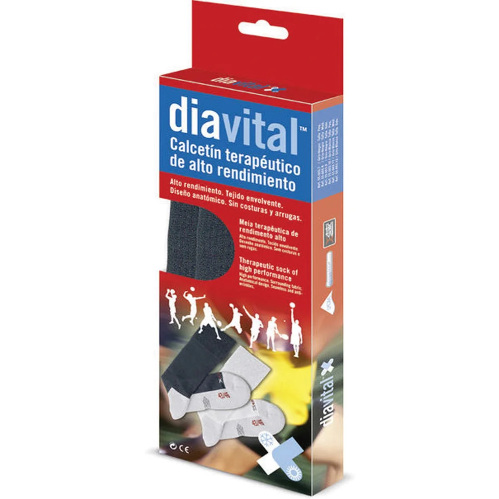 Φωτογραφία προϊόντος: Herbi Feet Ιατρική Κάλτσα Diavital HF-5030