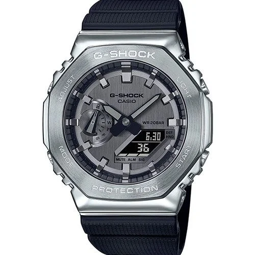 Φωτογραφία προϊόντος: CASIO G-Shock Black Rubber Strap GM-2100-1AER
