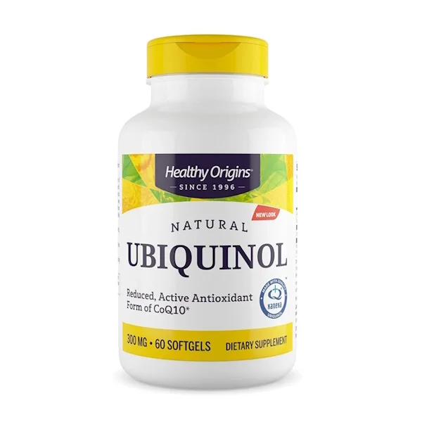 Φωτογραφία προϊόντος: Ubiquinol 300mg (Kaneka QH™) x 60 softgels - Healthy Origins