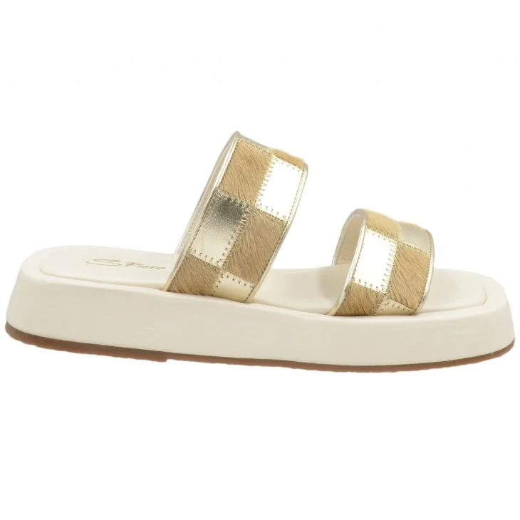 Φωτογραφία προϊόντος: Spiero COMFORT E10-016 PONY ΜΠΕΖ- ΠΛΑΤΙΝΑ