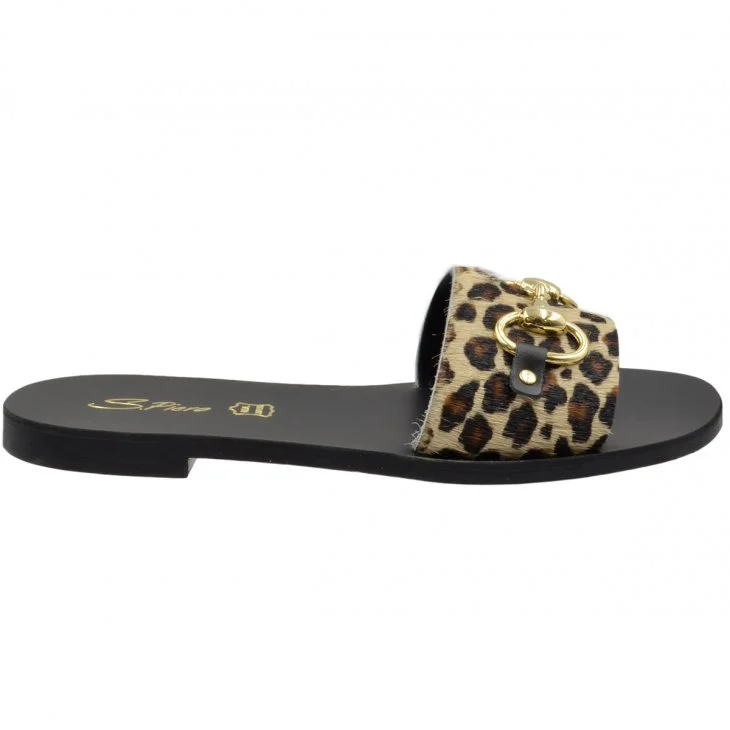 Φωτογραφία προϊόντος: Spiero ΣΑΝΔΑΛΙ E1-068 PONY LEOPARD