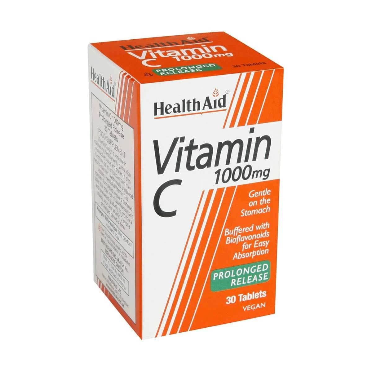 Φωτογραφία προϊόντος: Medipharmacy Health Aid Vitamin C 1000 mg Βραδείας Αποδέσμευσης 30 φυτικές ταμπλέτες
