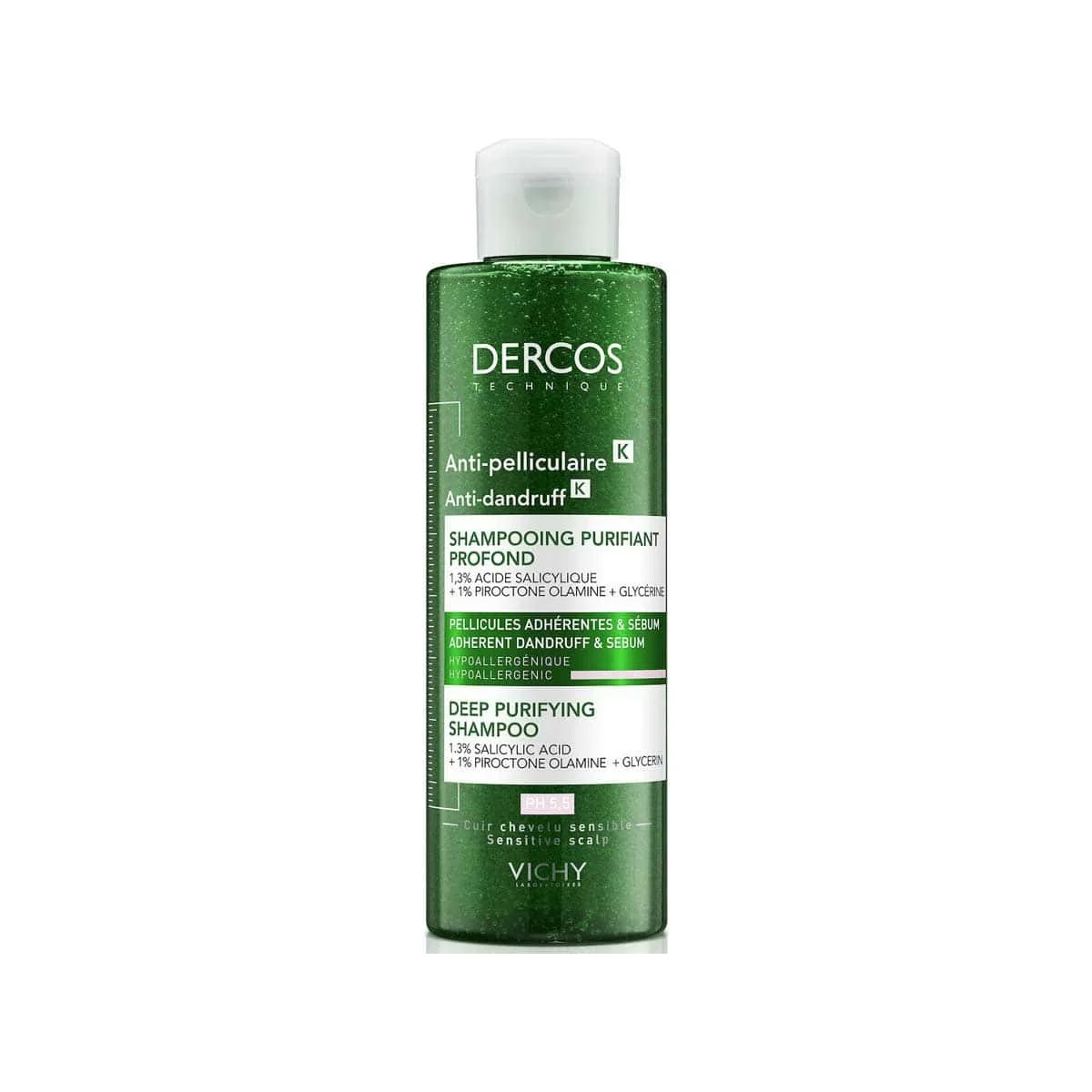 Φωτογραφία προϊόντος: Medipharmacy Vichy Dercos Anti-Dandruff K Deep Purifying Σαμπουάν κατά της Πιτυρίδας για Όλους τους Τύπους Μαλλιών 250ml