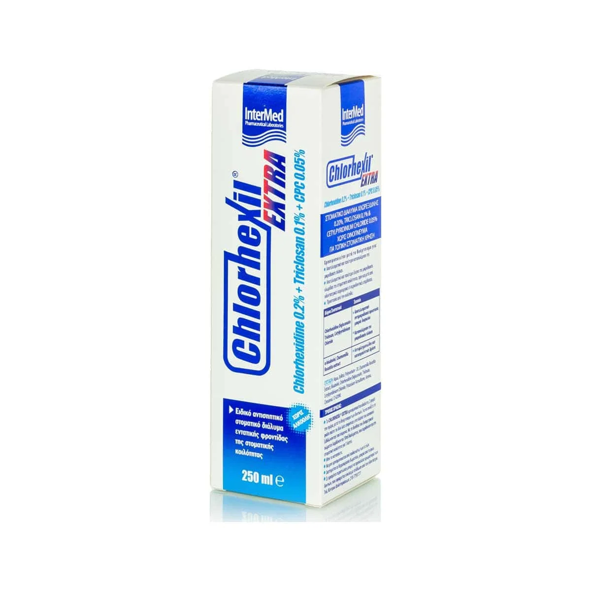 Φωτογραφία προϊόντος: Medipharmacy Intermed Chlorhexil Extra Στοματικό Διάλυμα 250 ml
