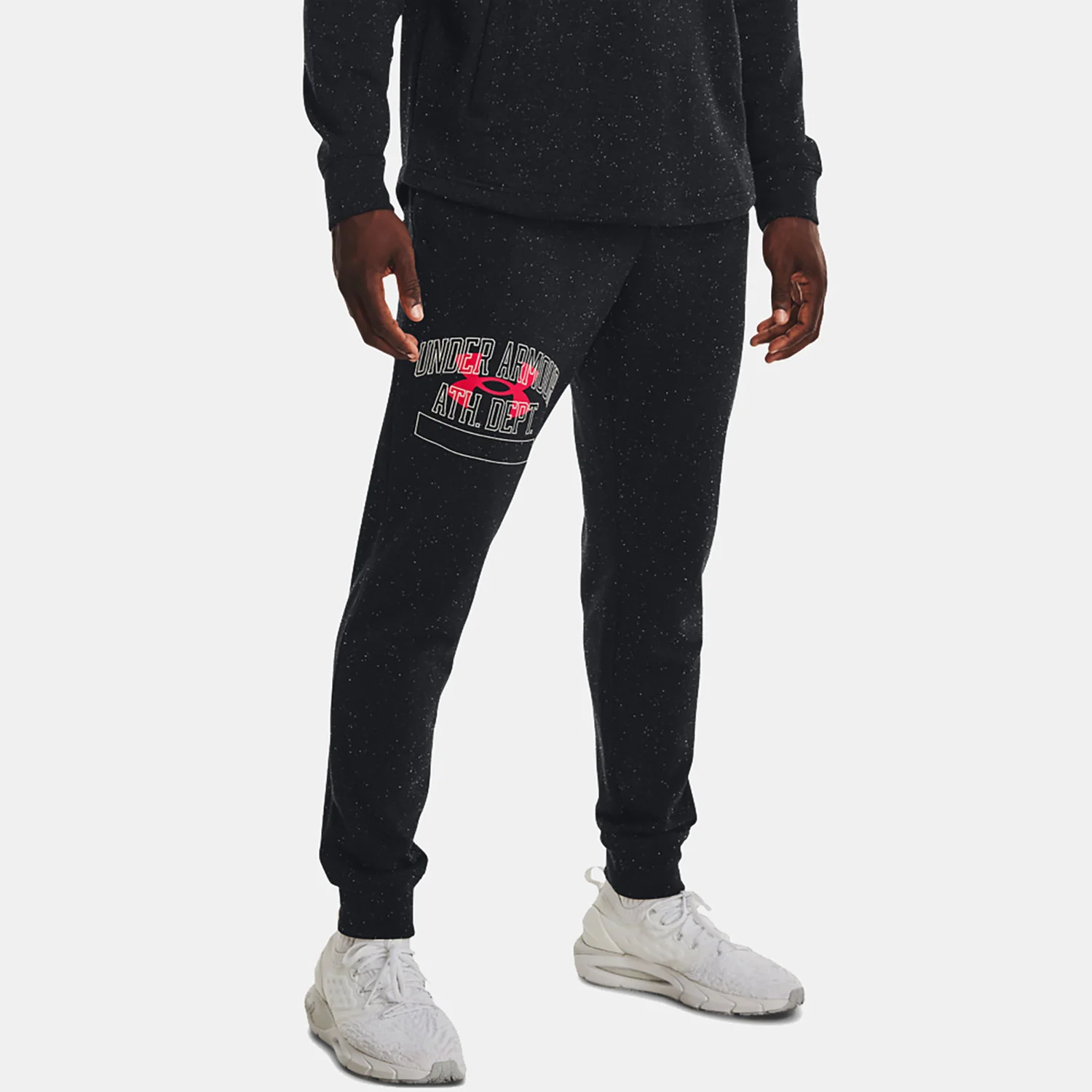 Φωτογραφία προϊόντος: UNDER ARMOUR UA RIVAL TERRY ATHLETIC DEPARTMENT JOGGERS ΜΑΥΡΟ