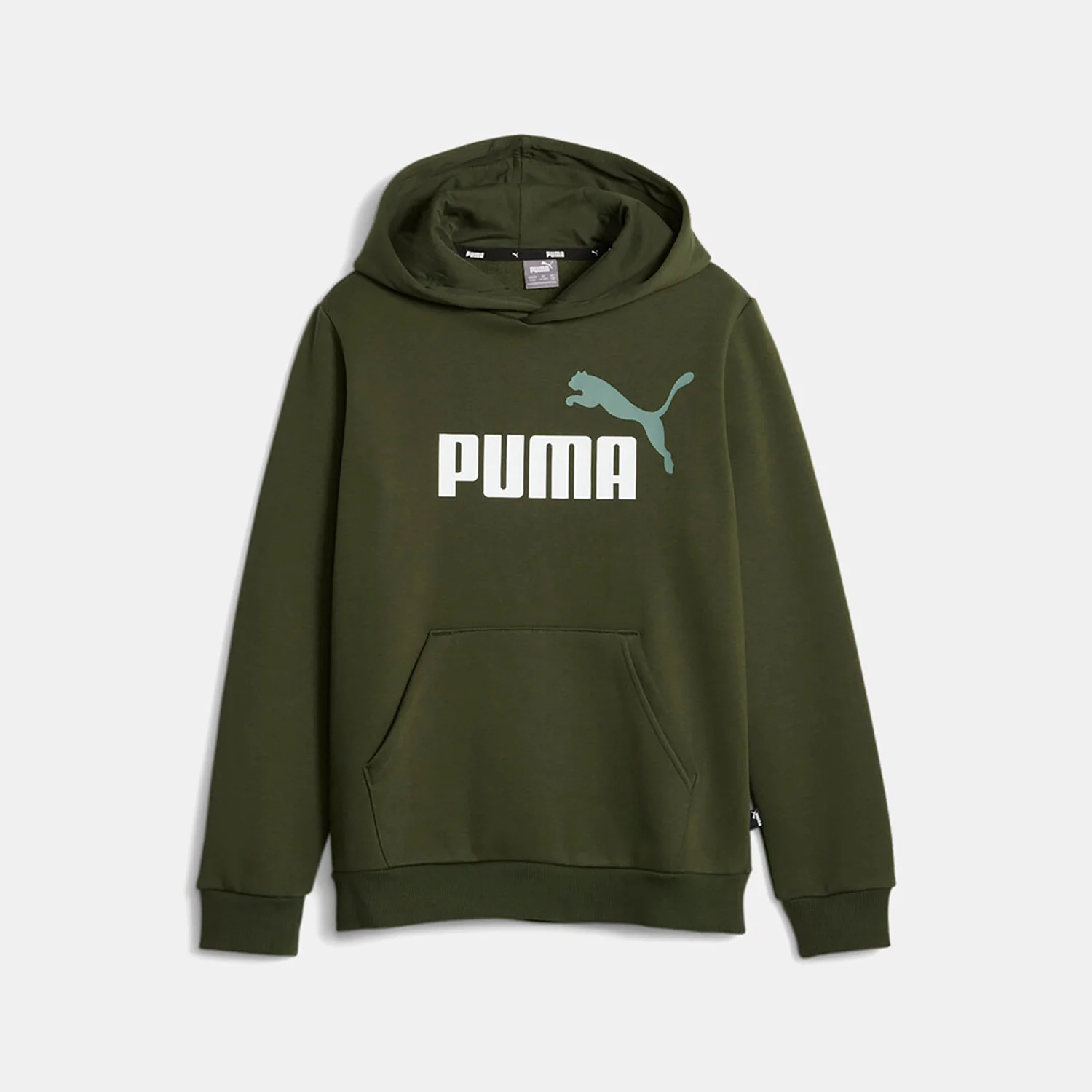 Φωτογραφία προϊόντος: PUMA ESSENTIALS+ TWO TONE BIG LOGO HOODIE ΧΑΚΙ