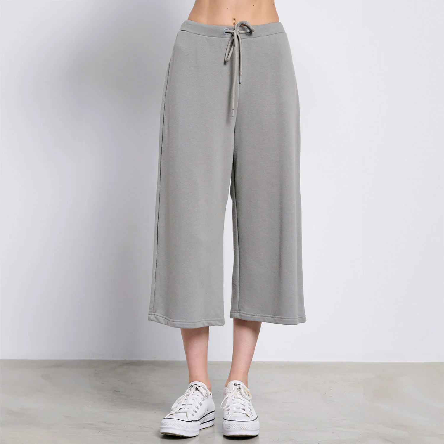 Φωτογραφία προϊόντος: BODY TALK BDTK NEW LOGO WIDE LEG 7/8 TROUSERS ΓΚΡΙ