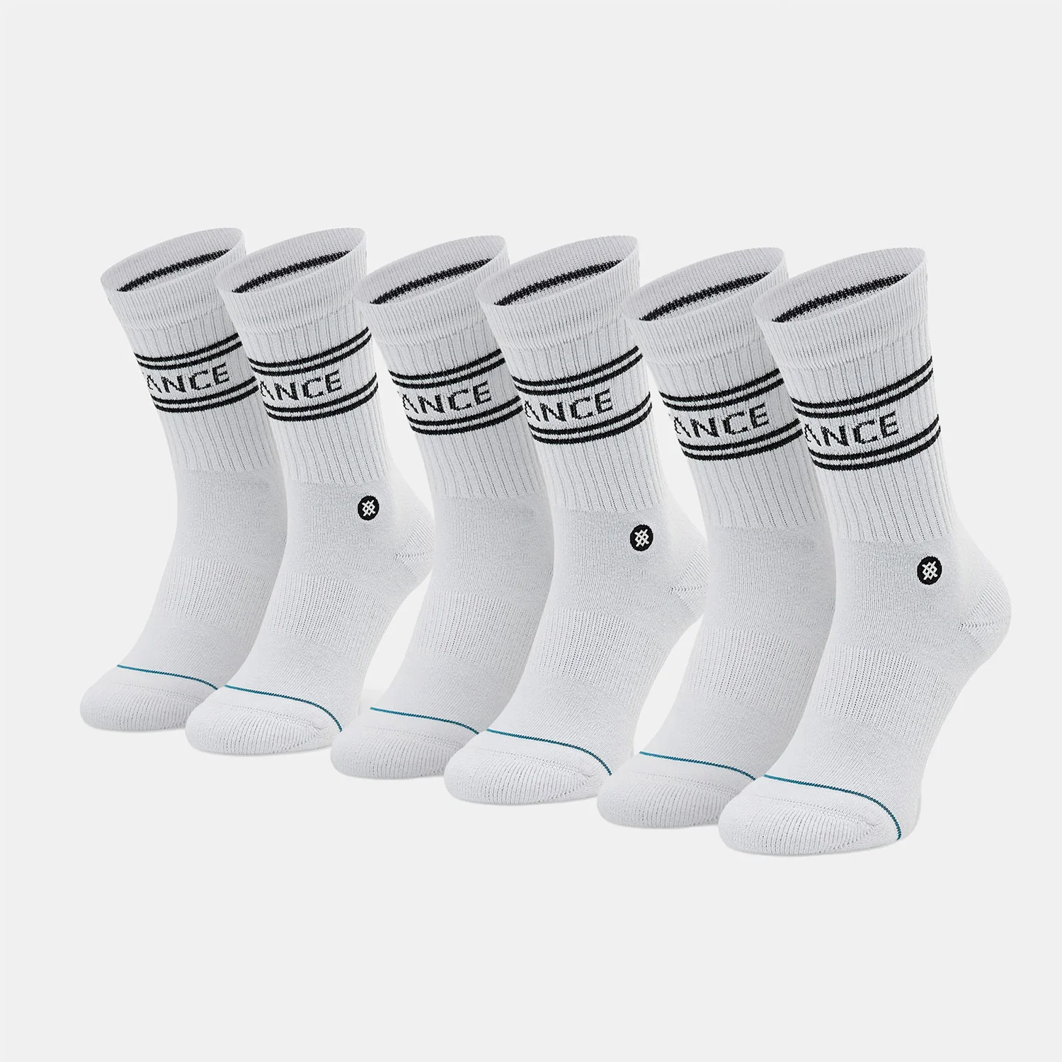 Φωτογραφία προϊόντος: STANCE BASIC 3-PACK CREW SOCKS ΑΣΠΡΟ