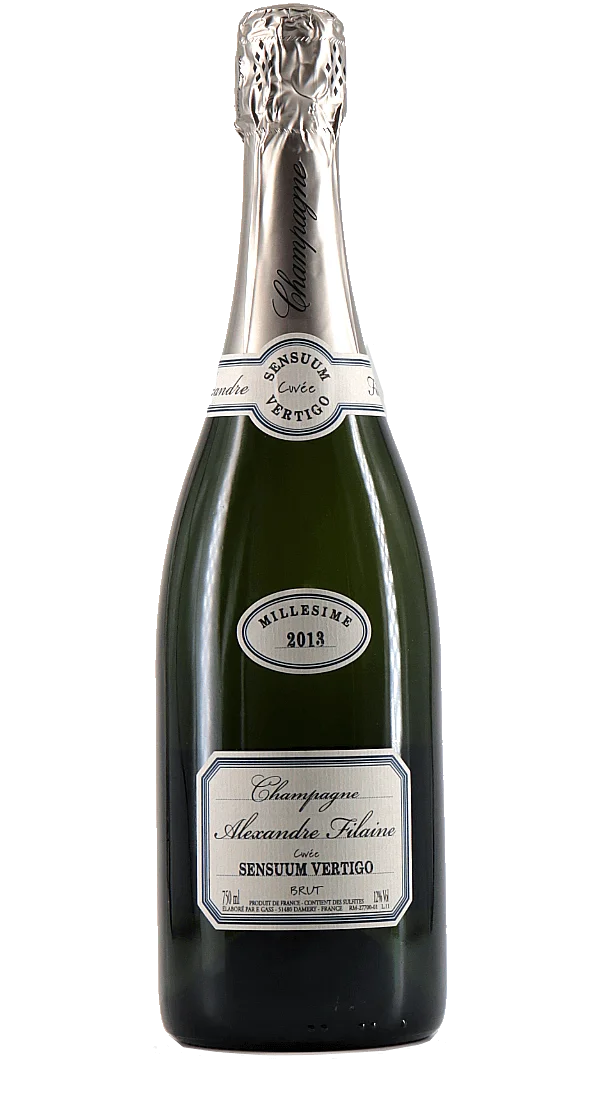 Φωτογραφία προϊόντος: Champagne Filaine "Sensuum Vertigo" 2018 - Pinot Noir - Λευκός Οίνος - Αφρώδης - 750ml