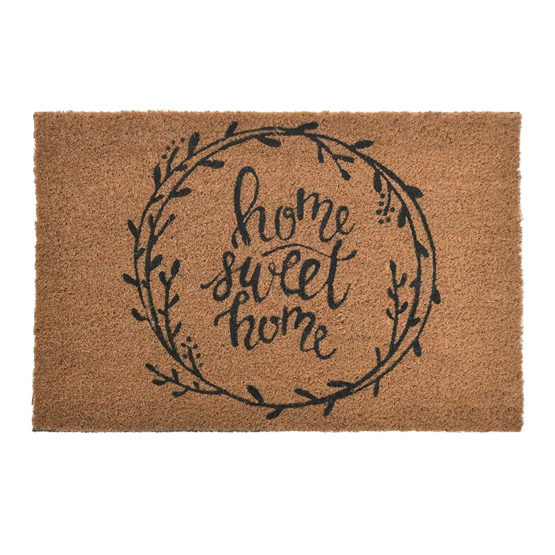 Φωτογραφία προϊόντος: CLICK ΠΑΤΑΚΙ ΕΙΣΟΔΟΥ HOME SWEET HOME PVC NATURAL/ΜΑΥΡΟ 60X40cm 6-35-303-0001
