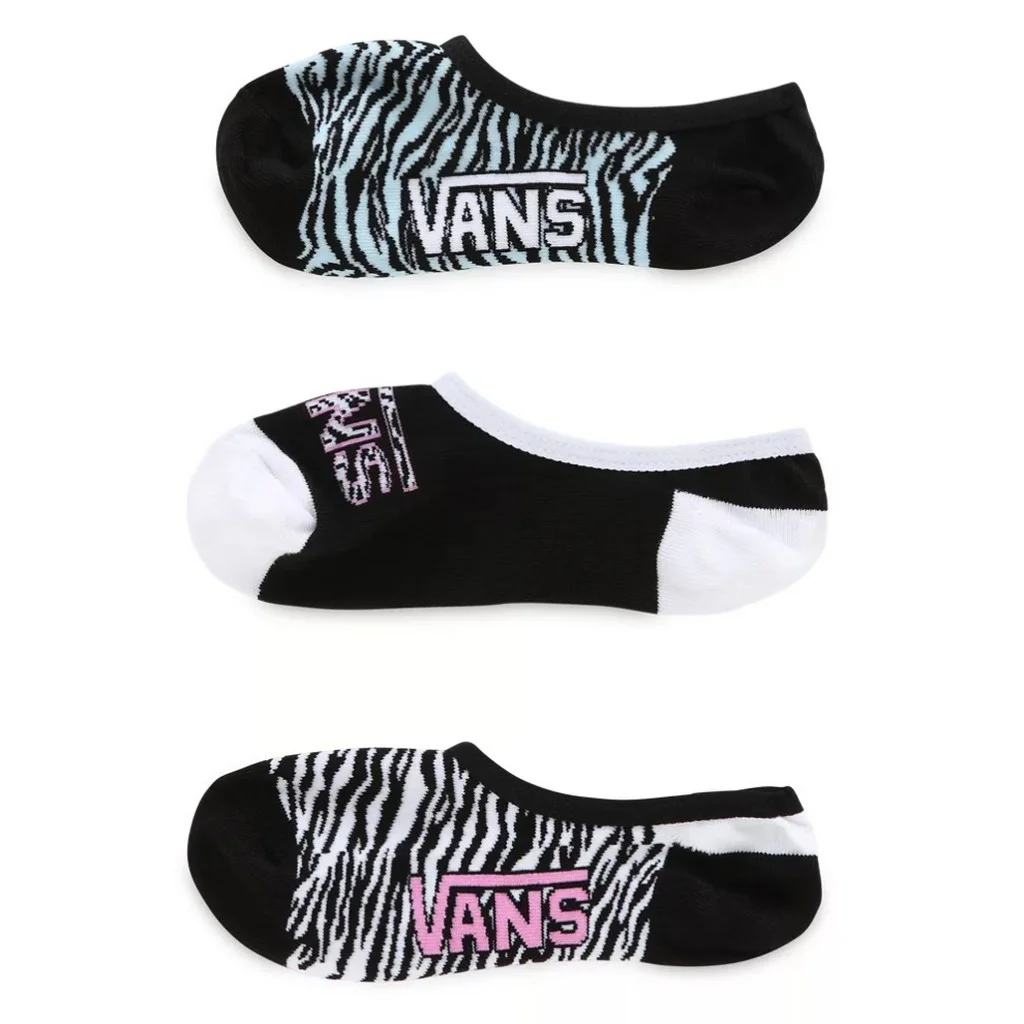 Φωτογραφία προϊόντος: Vans Zebra Daze 3pack Low Socks (black)
