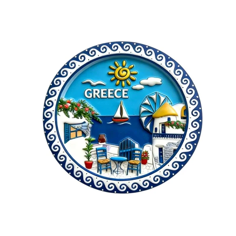Φωτογραφία προϊόντος: Tradesor Τουριστικό μαγνητάκι Souvenir - Σετ 12pcs - Greece - 678538