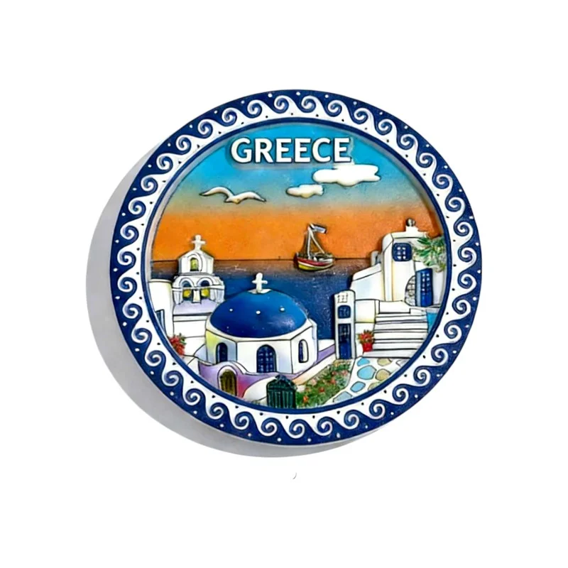 Φωτογραφία προϊόντος: Tradesor Τουριστικό μαγνητάκι Souvenir - Σετ 12pcs - Greece - 678543