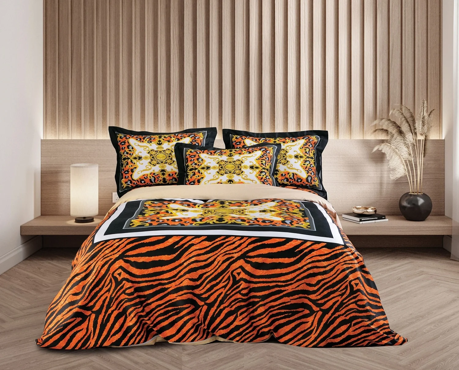 Φωτογραφία προϊόντος: Makis Tselios ASIA ΣΕΤ ΠΑΠΛΩΜΑ KING 240x260cm COTTON SATIN DIGITAL PRINT