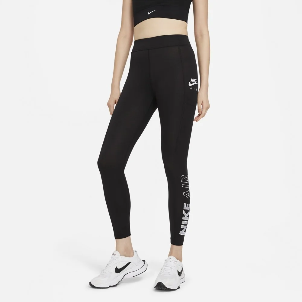 Φωτογραφία προϊόντος: Nike Air Running Γυναικείο Cropped Κολάν CZ8622-010 Μαύρο ΜΑΥΡΟ