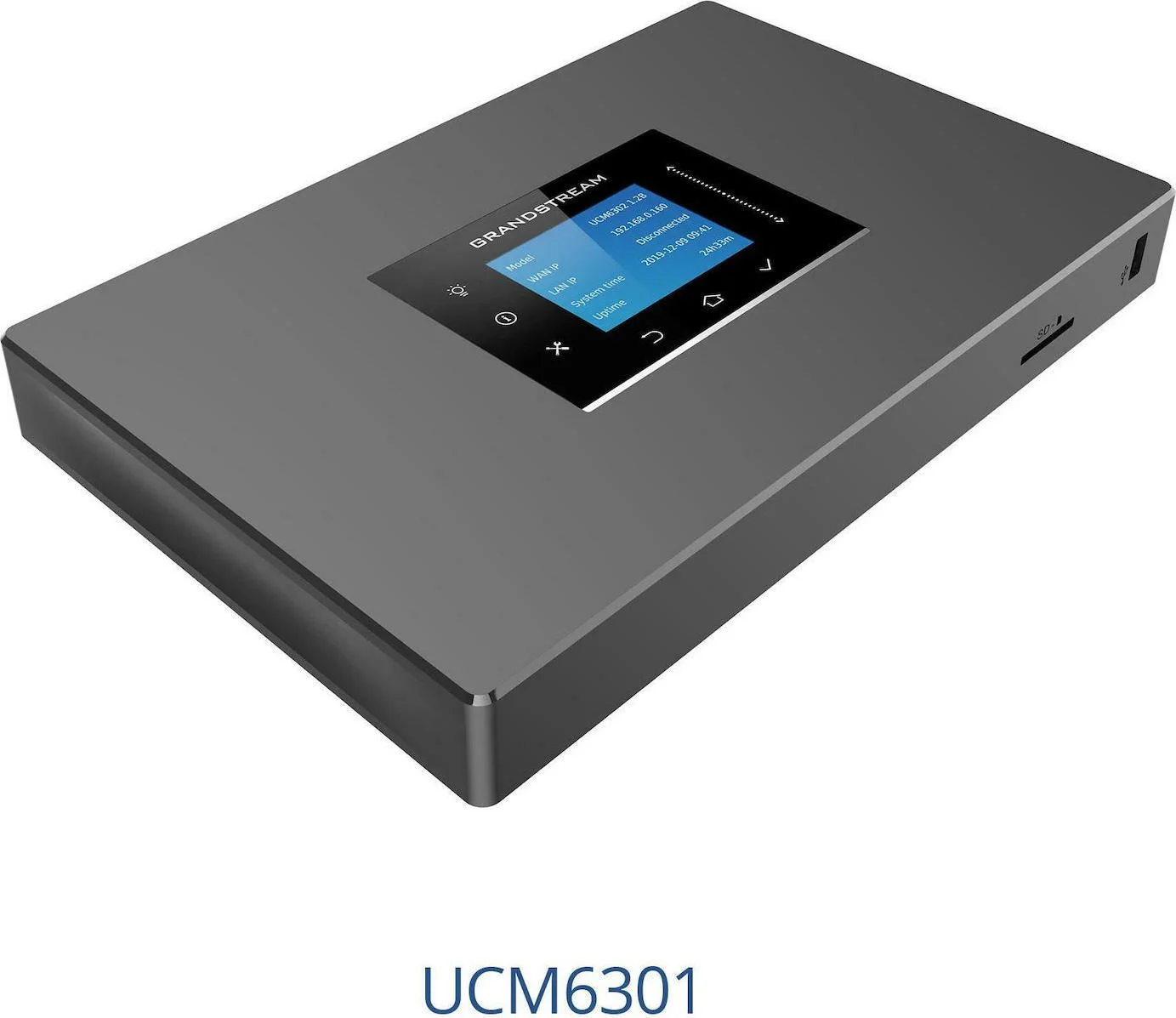 Φωτογραφία προϊόντος: Grandstream UCM6301 IP PBX (1xFXS, 1xFXO)