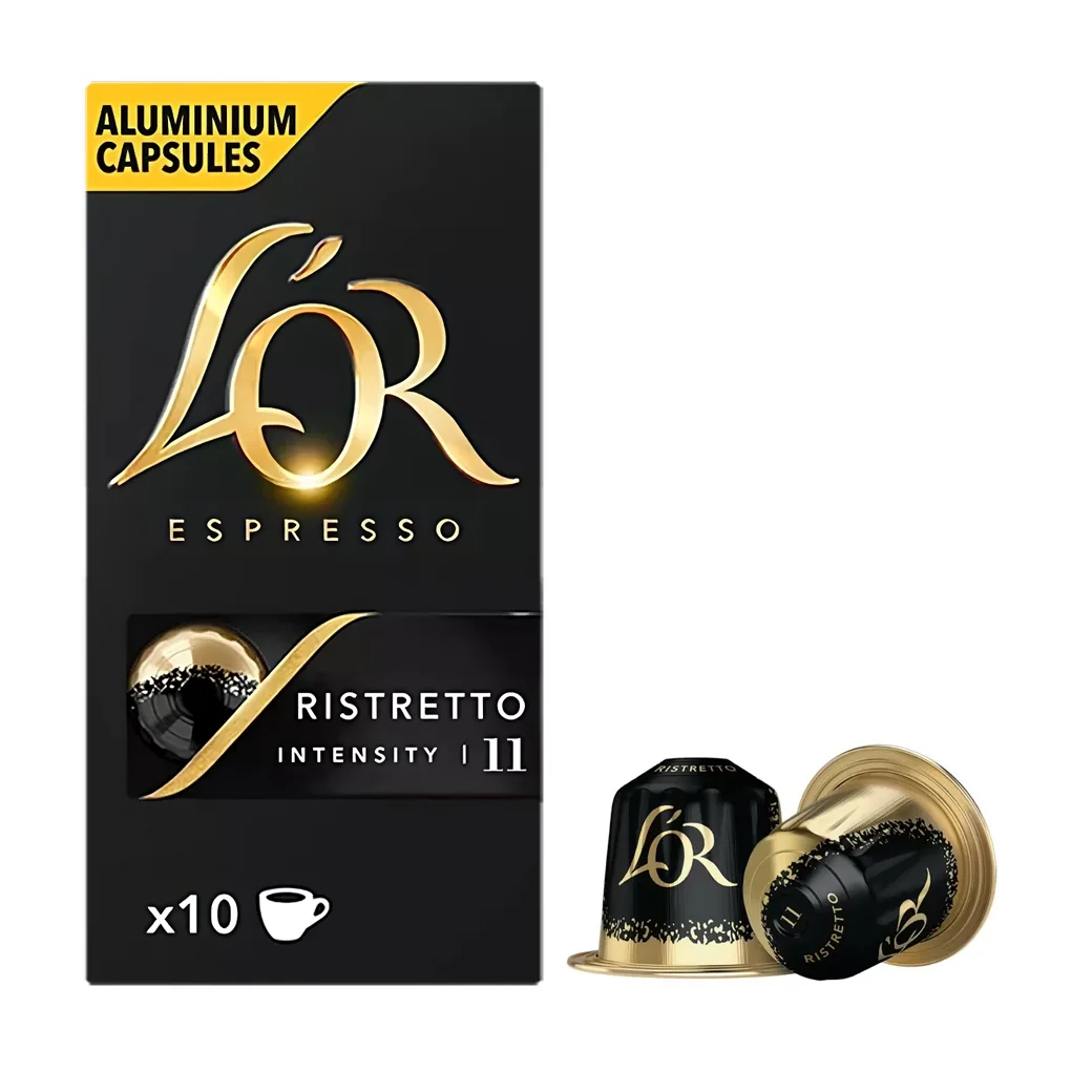 Φωτογραφία προϊόντος: Κάψουλες Espresso LOR Ristretto συμβατές με Μηχανή Nespresso 10τεμ.