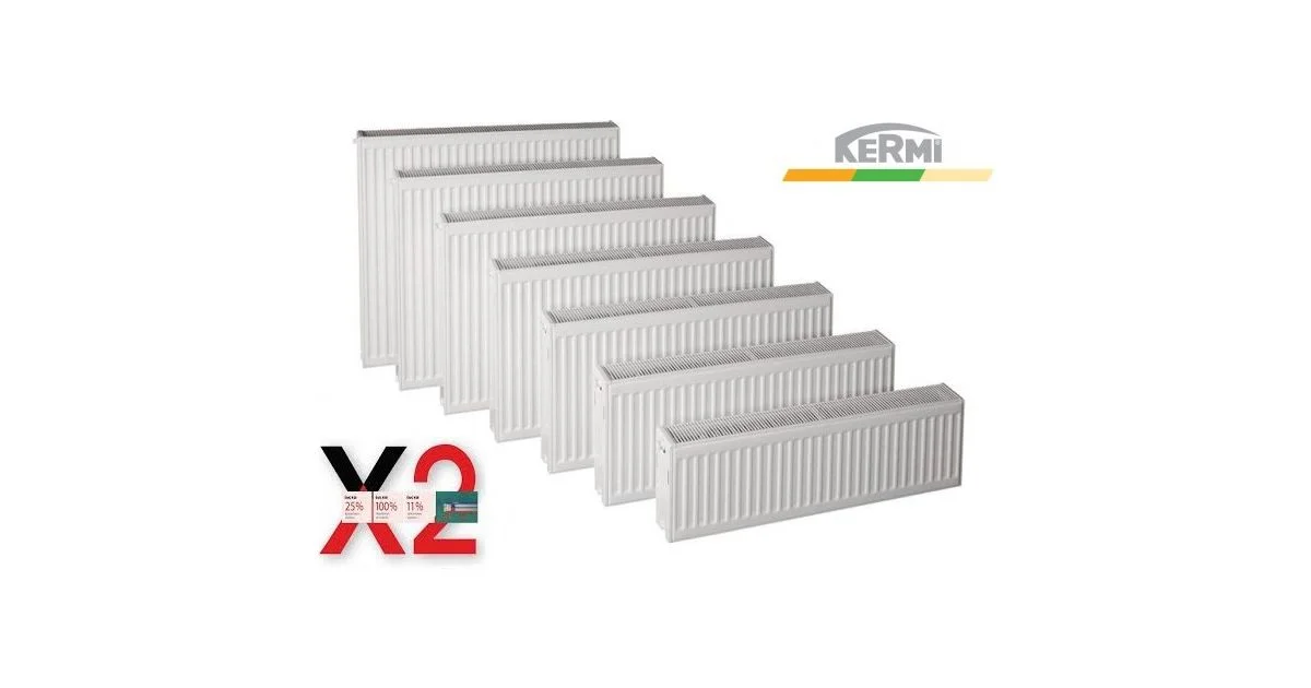 Φωτογραφία προϊόντος: Kermi 22/500/700 Profil Kompakt Panel Εξωτερικού Βρόγχου 1234kcal/h