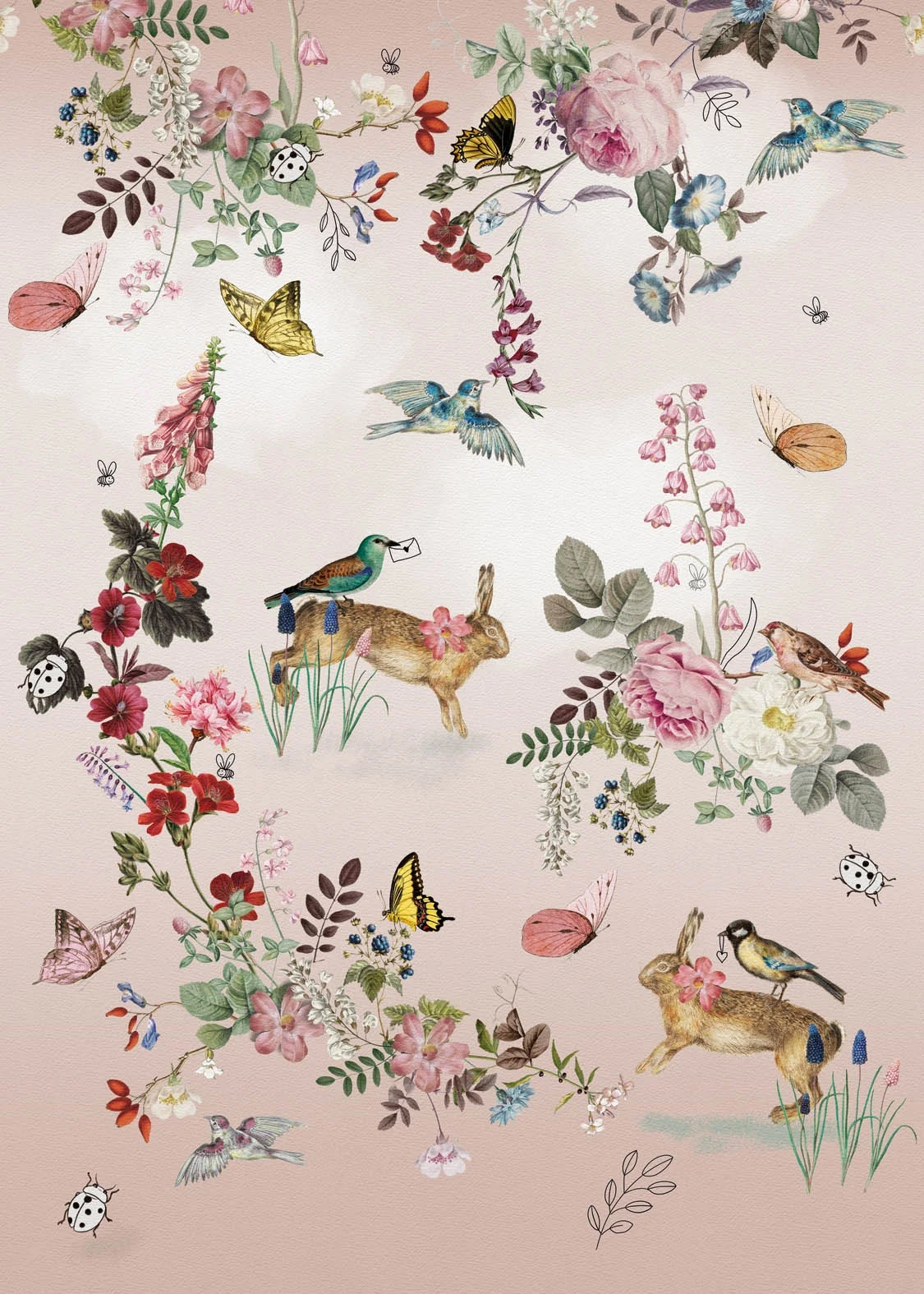 Φωτογραφία προϊόντος: SPITS WALLCOVERIGS Ταπετσαρία BEHANG EXPRESSE SOFIE & JUNAR INK7622-BEH - Digital,NonWoven - 280Μx200Π