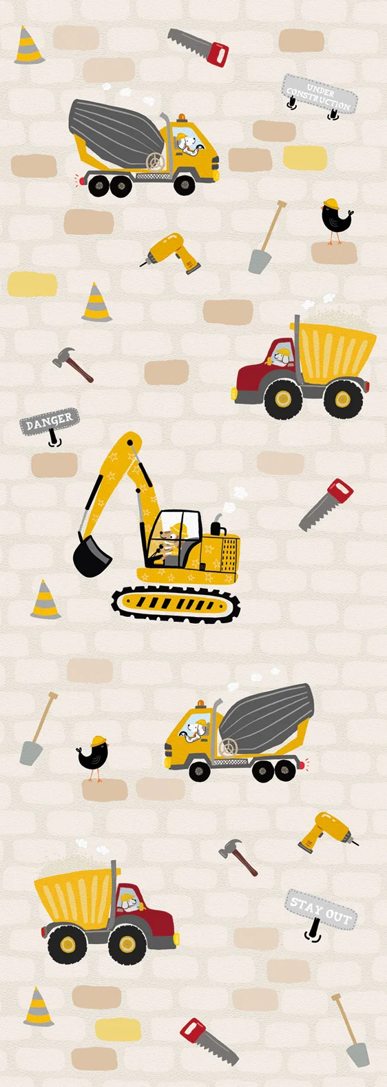 Φωτογραφία προϊόντος: SPITS WALLCOVERIGS Ταπετσαρία SPITS WALLCOVERINGS SAM & LUCA INK8008-SPI - Digital,Non Woven - 280Μx100Π