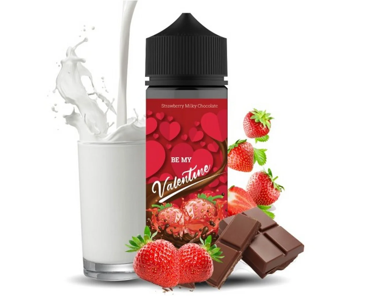 Φωτογραφία προϊόντος: Blackout Flavor Shot Be My Valentine Strawberry Milky Chocolate 24ml/120ml
