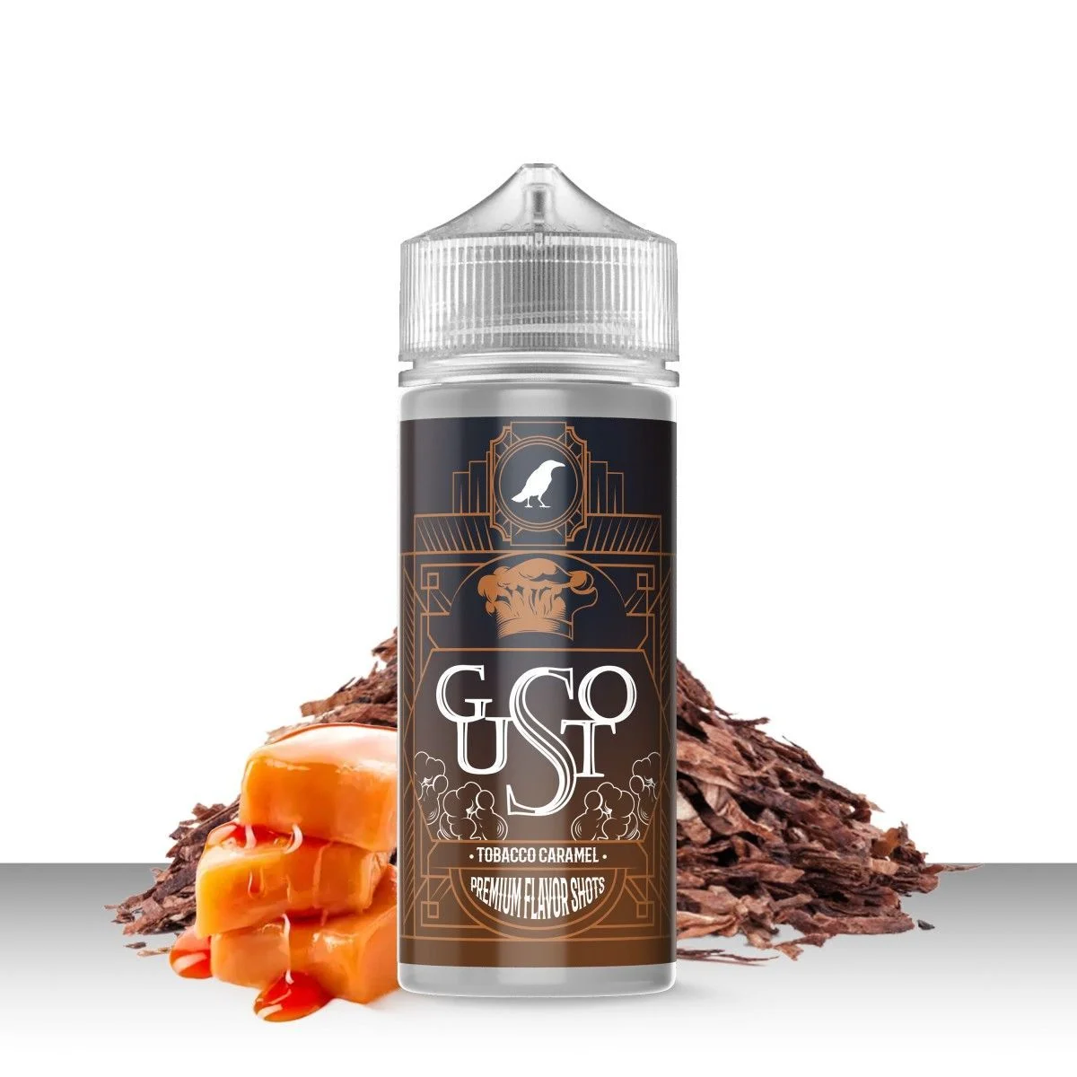 Φωτογραφία προϊόντος: Omerta Flavor Shot Gusto Tobacco Caramel 20ml/120ml