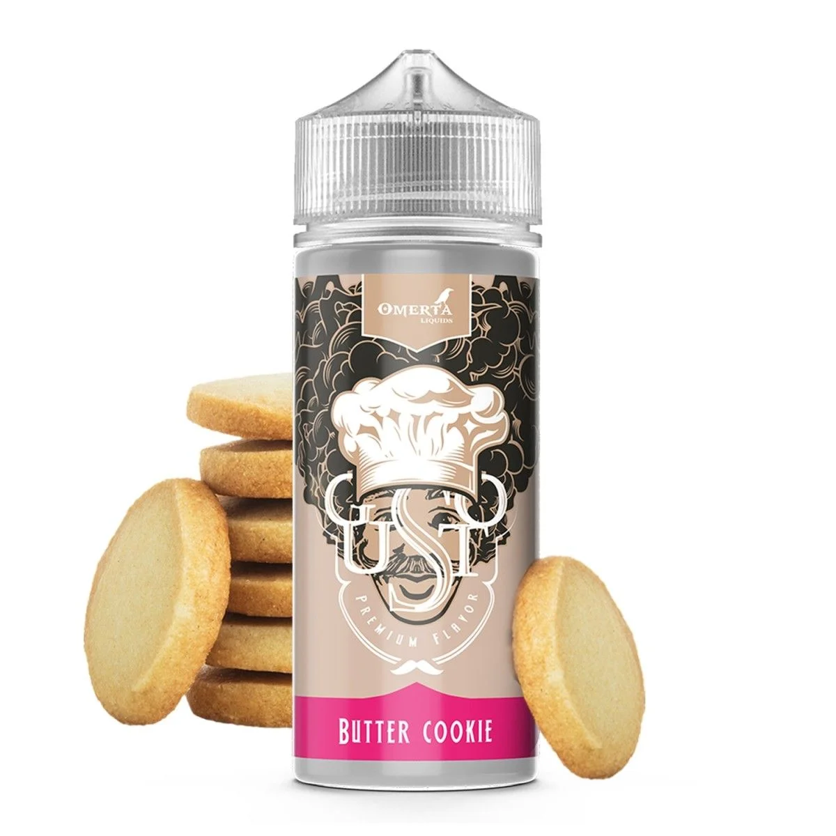 Φωτογραφία προϊόντος: Omerta Flavor Shot Gusto Butter Cookie 20ml/120ml