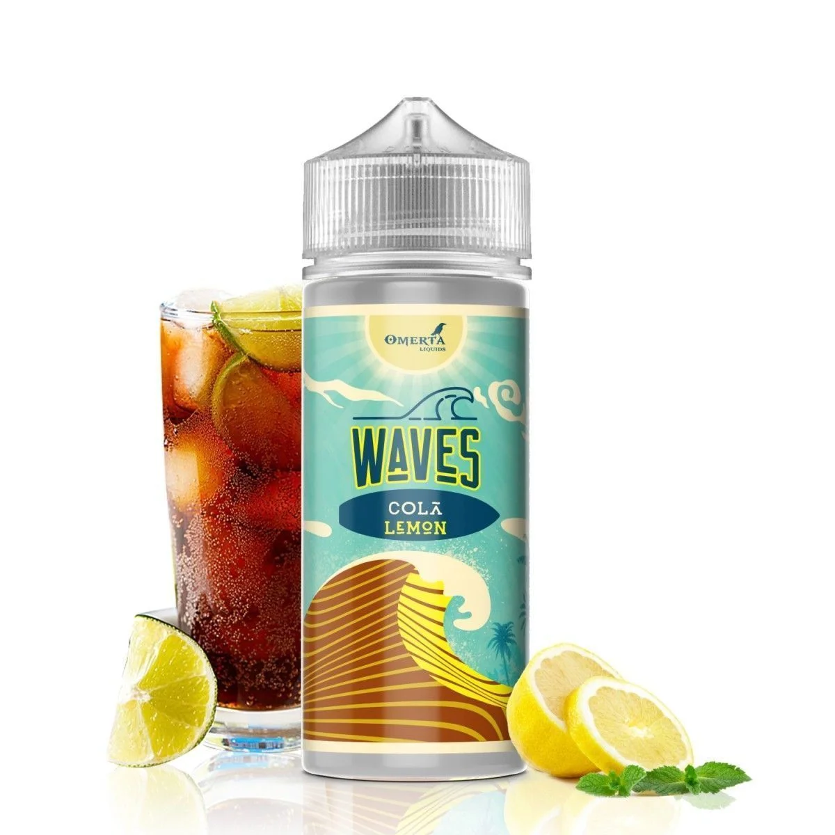 Φωτογραφία προϊόντος: Omerta Waves Flavor Shot Cola Lemon 30ml/120ml