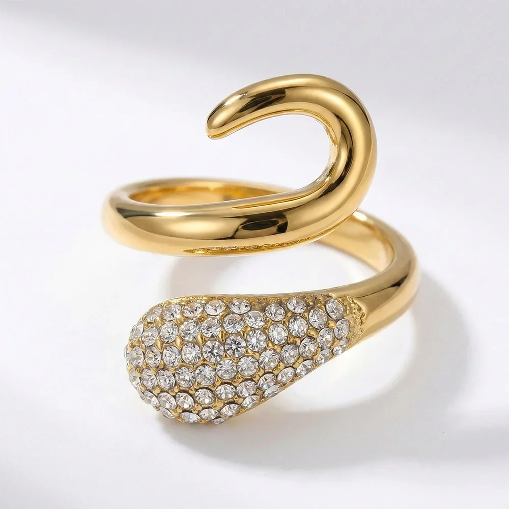 Φωτογραφία προϊόντος: OEM Drop gold universal ring