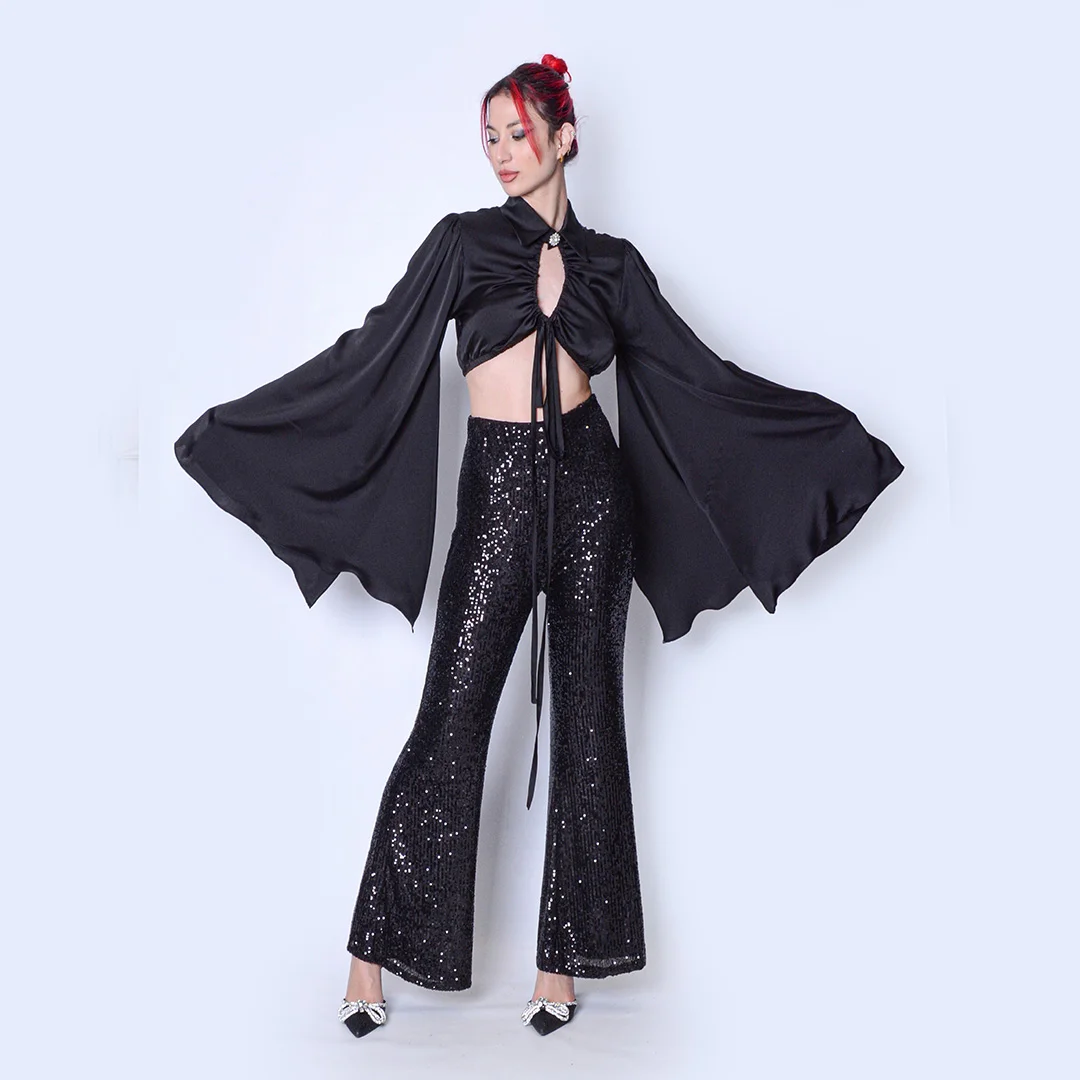 Φωτογραφία προϊόντος: C-ΤHROU C-throu Onyx Crop Shirt 2332001 Black