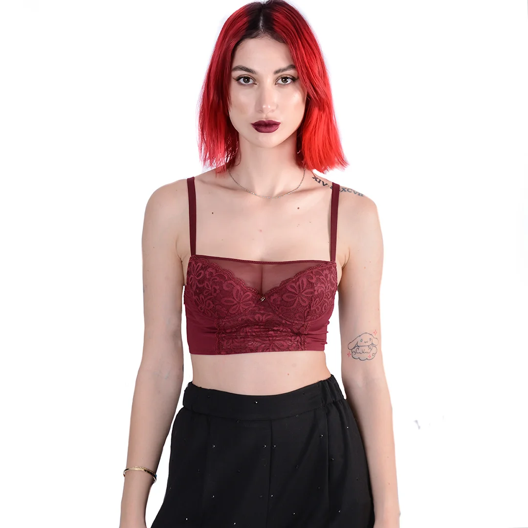 Φωτογραφία προϊόντος: Rinascimento Lace Bustier CFC0117167003 Bordeaux