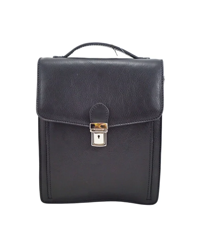 Φωτογραφία προϊόντος: MYBAG Ανδρικό δερμάτινο τσαντάκι 4408 BLACK ΜΑΥΡΟ
