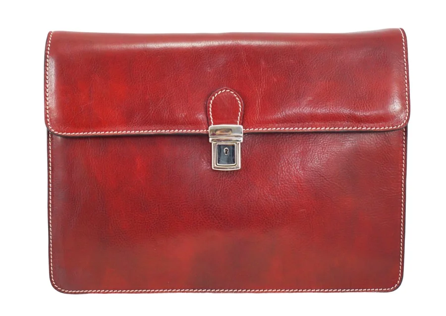 Φωτογραφία προϊόντος: MYBAG Δερμάτινος χαρτοφύλακας χειρός 4403 RED ΚΟΚΚΙΝΟ