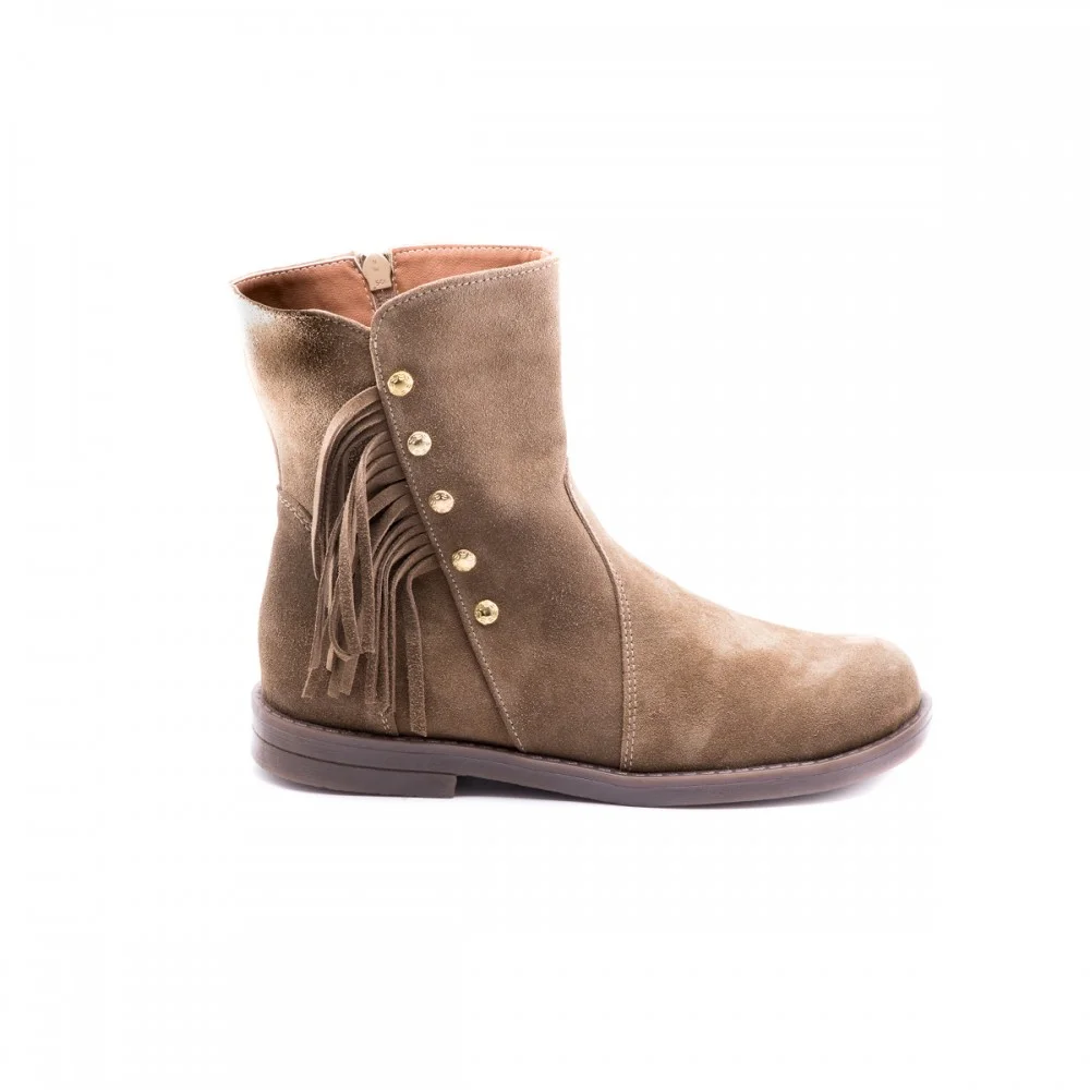 Φωτογραφία προϊόντος: Aby Shoes Καστόρινο μπεζ μποτάκι ABY671
