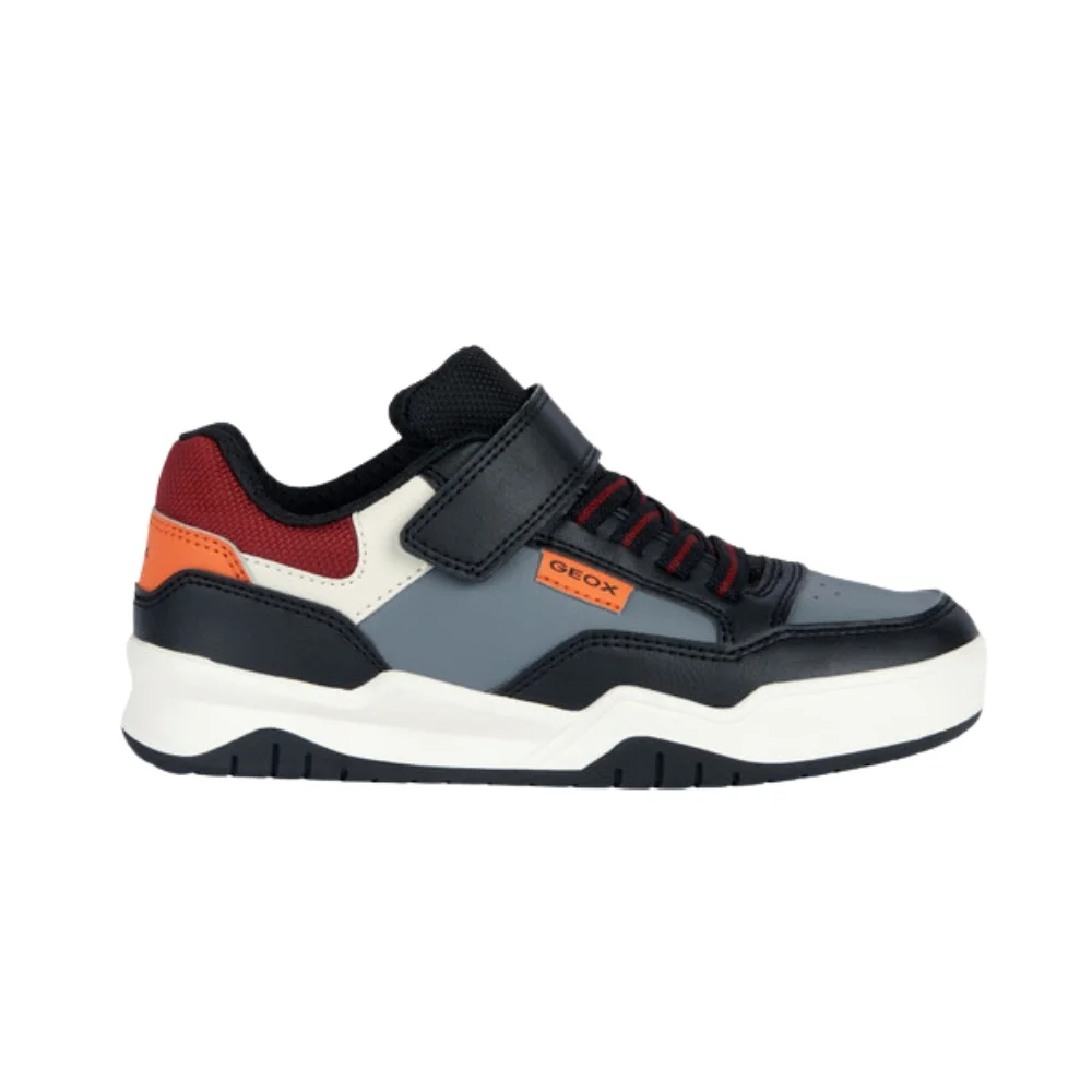 Φωτογραφία προϊόντος: Geox Παιδικά Sneakers Low Cut J Perth Boy Μαύρο/Πορτοκαλί