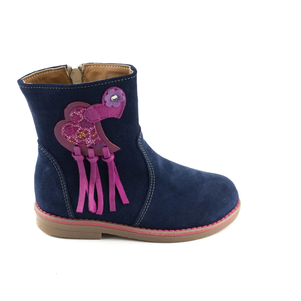 Φωτογραφία προϊόντος: Aby Shoes Μπλε καστόρινο μποτάκι ABY761