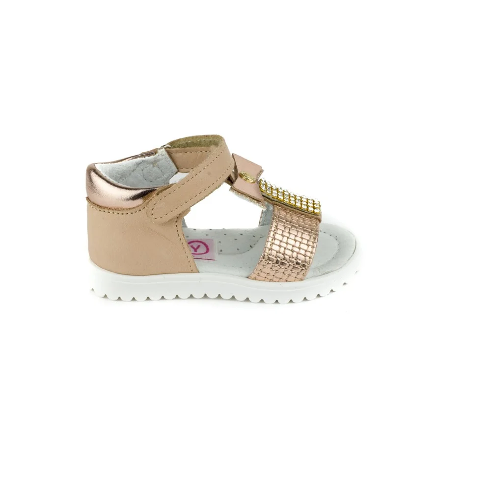Φωτογραφία προϊόντος: Μπεζ πέδιλο Aby Shoes ABY 713